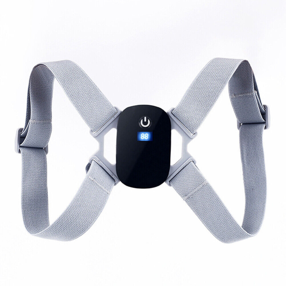 Korektor Postawy z Wibracją – Regulowany Pas na Proste Plecy